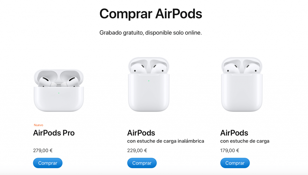Opisyal na ngayon ang AirPods Pro: Ipinakita ng Apple ang mga bagong headphone nito