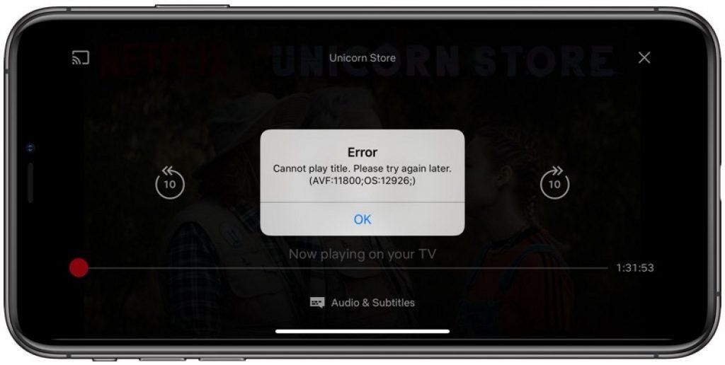 Netflix บน iOS หยุดรองรับการรองรับ AirPlay
