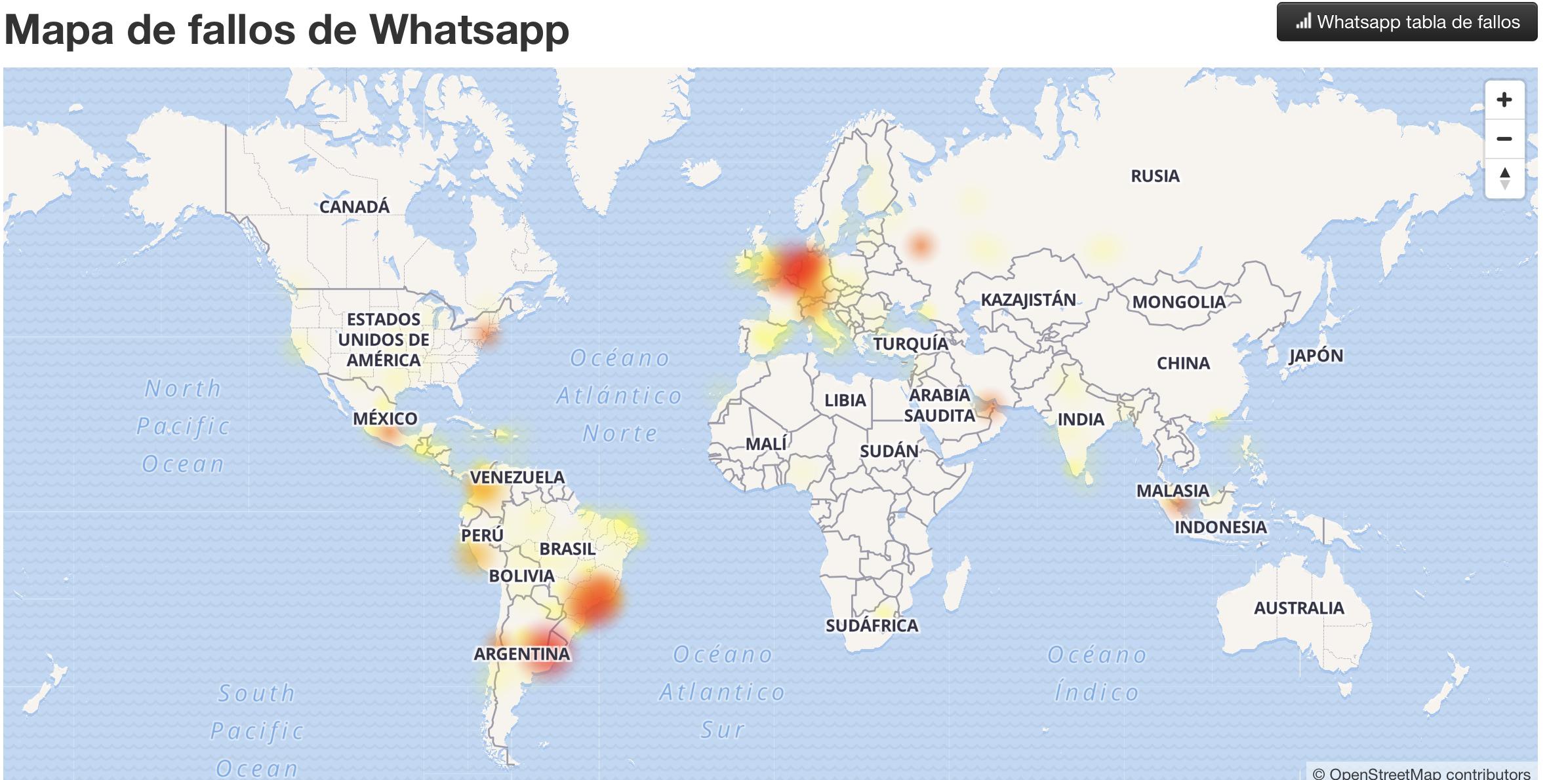 Non è il tuo cellulare, WhatsApp è caduto di nuovo in tutto il mondo