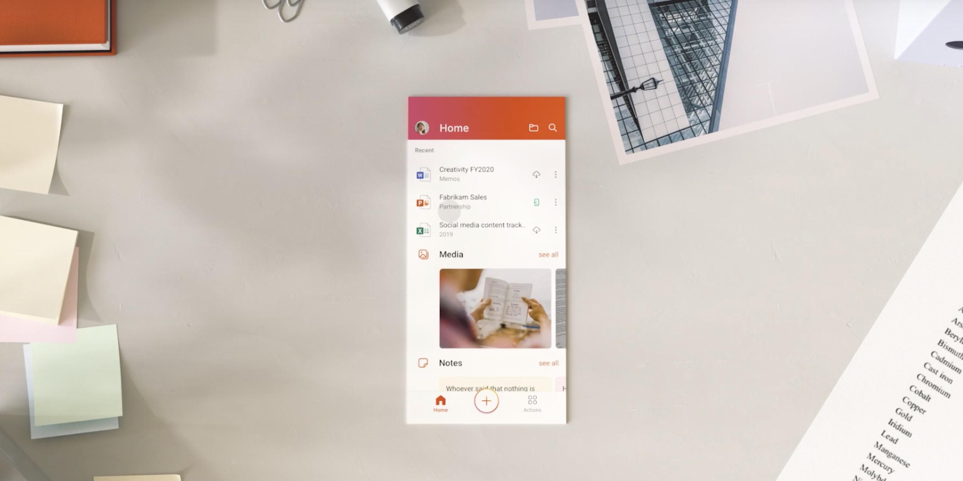 Microsoft prezintă Office, o nouă aplicație care ne va ușura munca