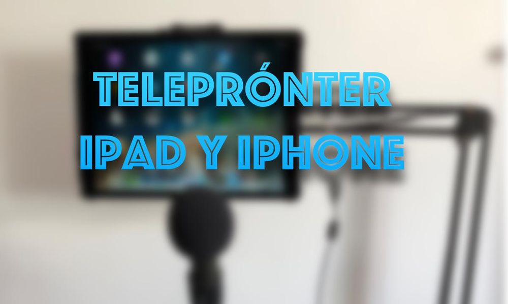 iPhone veya iPad'inizi chroma key ile bile teleprompter olarak kullanın