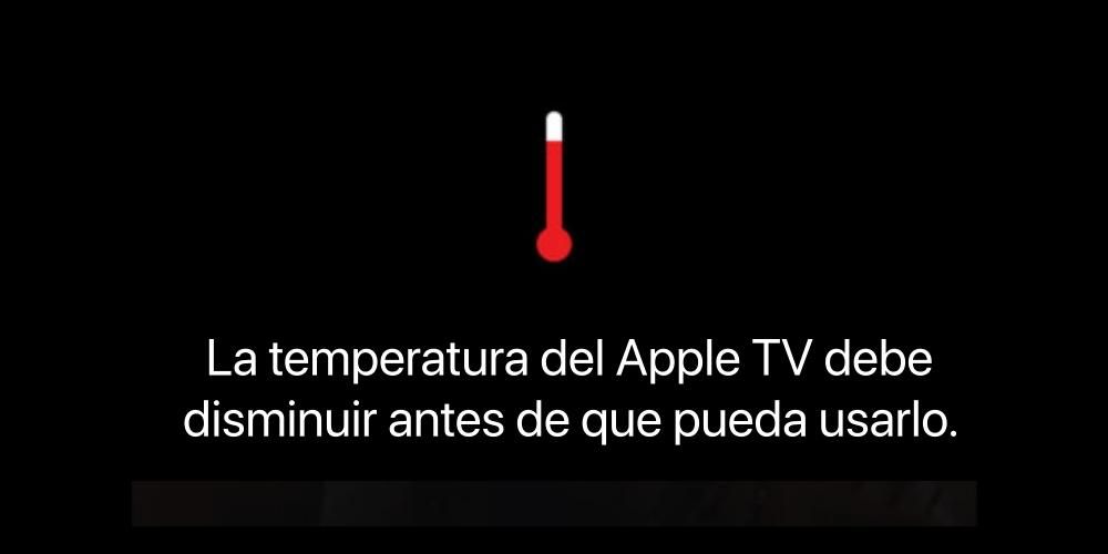 Apple TV-Temperatur