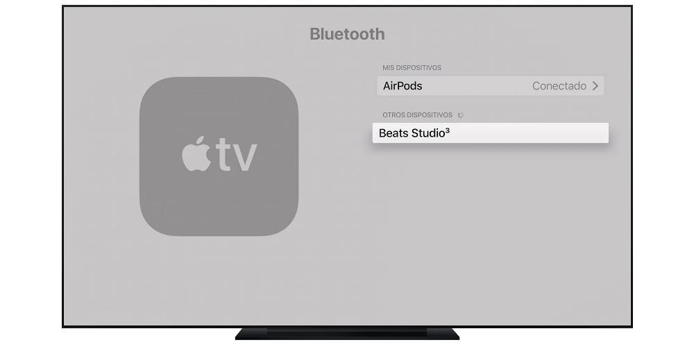 bluetooth headphone apple tv