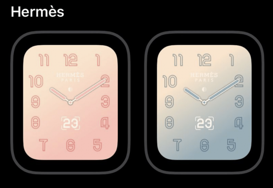 Utilizatorii unui Apple Watch Series 4 Hermès se vor bucura de chipuri noi cu watchOS 5.2