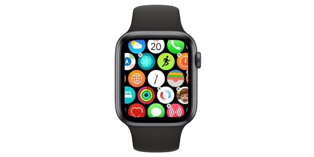 Ordenar uygulamaları Apple Watch
