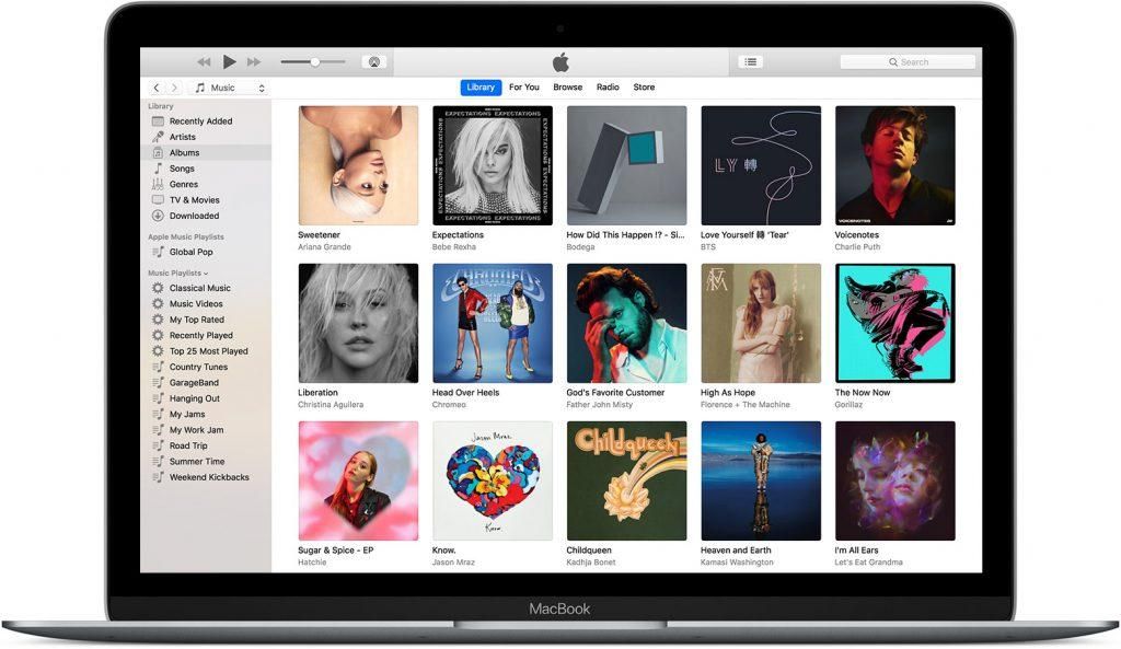 Apple fjerner også iTunes fra nettstedet