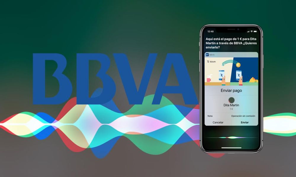 Nüüd saate BBVA-ga Siri kaudu raha saata