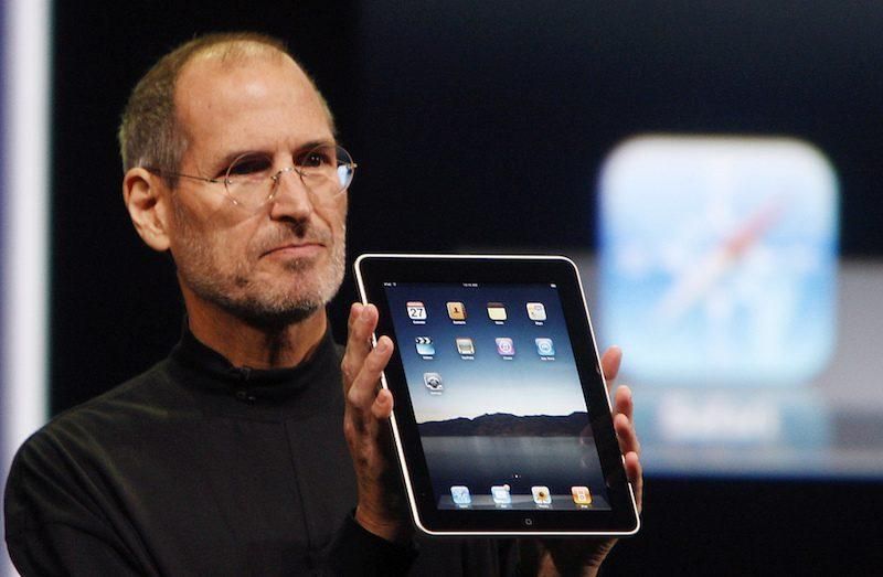 Steve Jobs a iPad