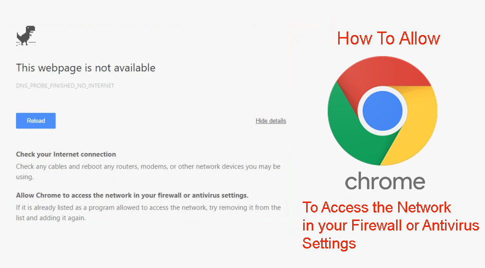 Com permetre que Chrome accedeixi a la xarxa a la configuració del tallafoc o de l'antivirus
