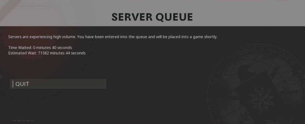 Поправете заседнала грешка на Black Ops Cold War „Server Queue“.