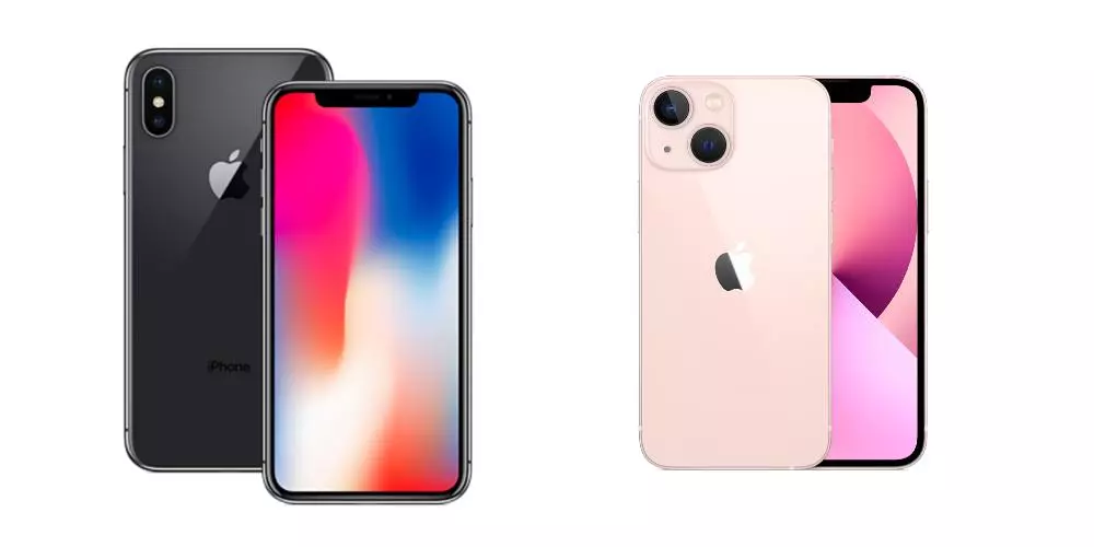 iPhone X vs iPhone 13 mini