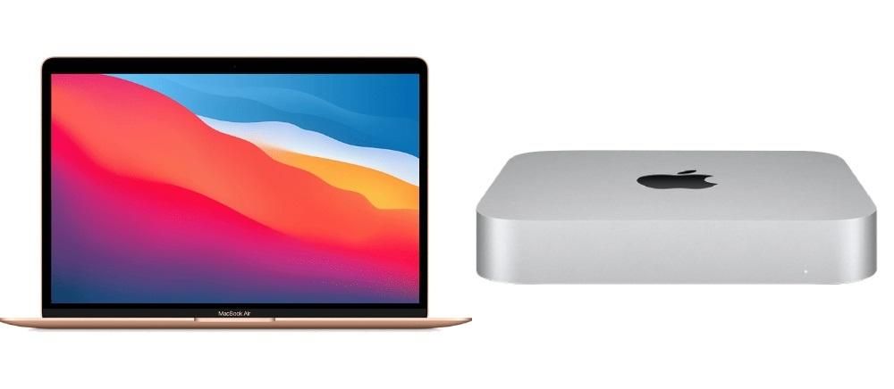 Le principali differenze tra MacBook Air e Mac mini con M1