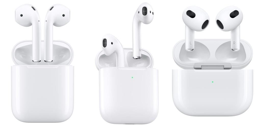 AirPods 1, 2 in 3, kaj se je spremenilo v slušalkah Apple?