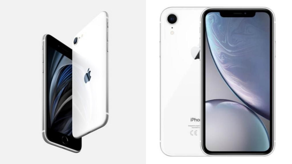 Forskjeller på iPhone SE og iPhone XR utover designet