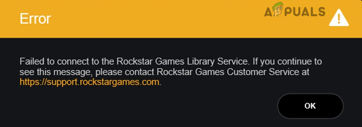 修正：Rockstar Games LibraryServiceへの接続に失敗しました