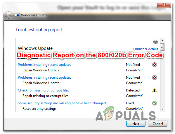 Oprava: Chybový kód 800f020b při instalaci služby Windows Update