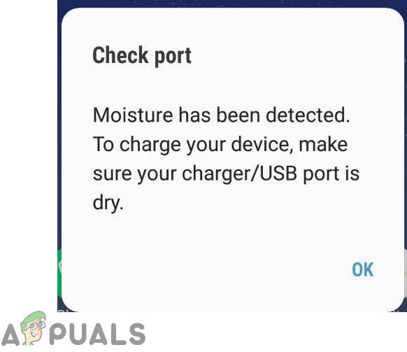 Исправлено: сообщение «Обнаружена влага» не исчезнет в Galaxy S8