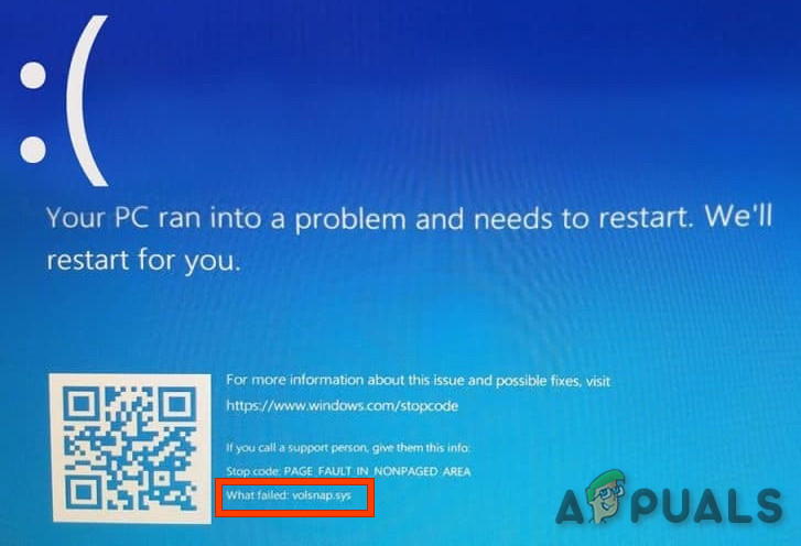 Lutasin ang Volsnap.sys Blue Screen Error (BSOD) sa Windows 10