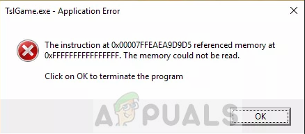Поправка: PUBG паметта не може да бъде прочетена