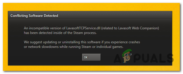 Slik løser du Steam LavasoftTCPService.DLL feil