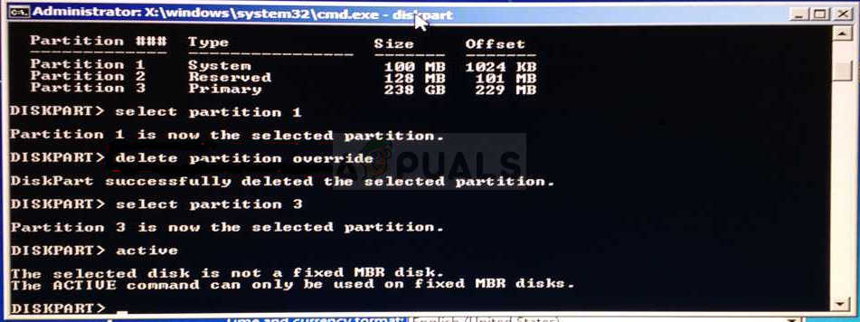 Fix: Den valgte disk er ikke en fast MBR-disk