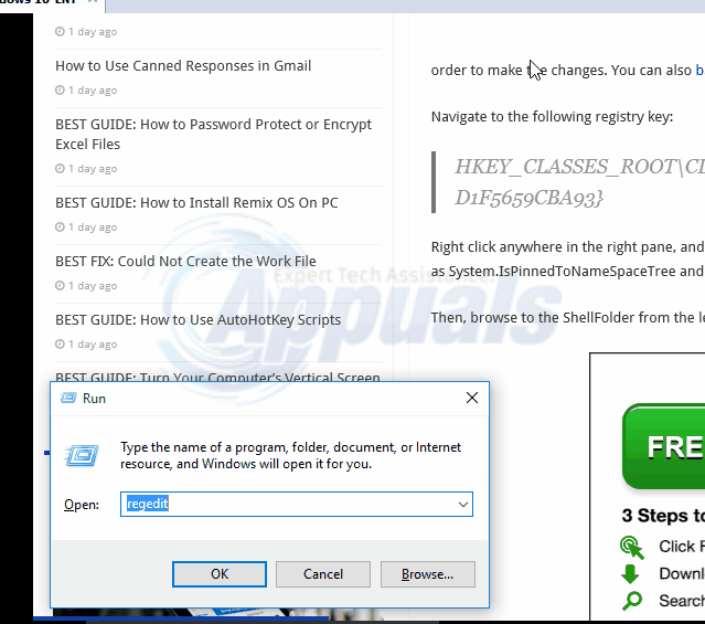 как да премахнете иконата на домашна група в Windows 10