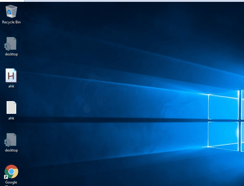 Cara menukar Jarak Ikon Desktop pada Windows 10