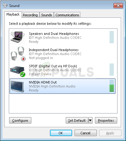 Hvordan fikser jeg NVIDIA High Definition Audio no Sound Problem på Windows?