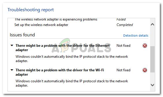Fix: Windows kunne ikke automatisk binde IP-protokolstakken til netværksadapteren