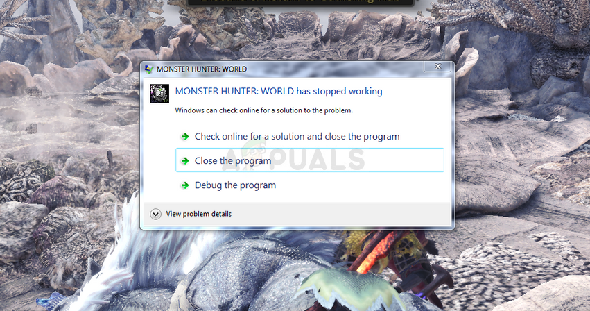 Hur fixar jag Monster Hunter World Crashing på Windows?
