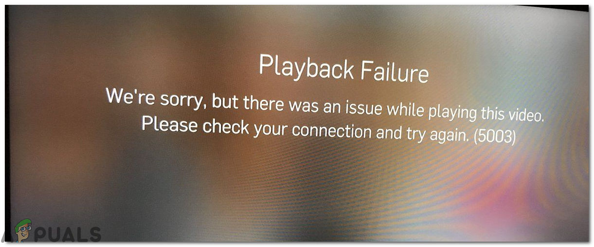 Arreglo: Error de conexión de Hulu 5003