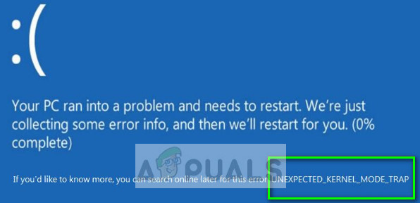 Ayusin ang: UNEXPected_KERNEL_MODE_TRAP BSOD