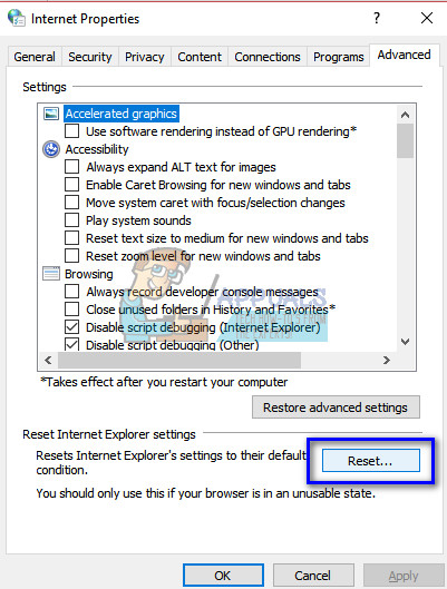 Поправка: Internet Explorer не се отваря