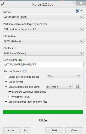 Como criar USB inicializável do Windows 10 usando Rufus