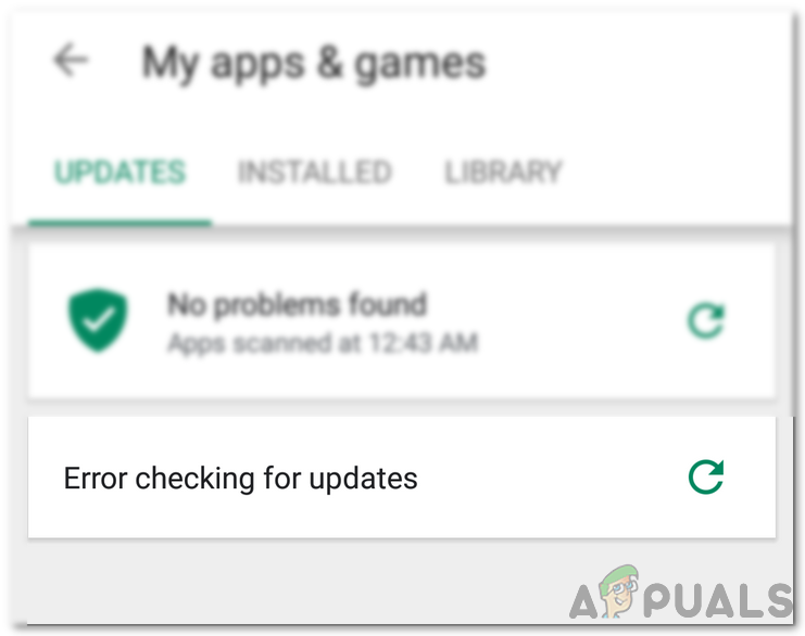 Comment corriger l'erreur 'Erreur lors de la vérification des mises à jour' sur Google Play Store?