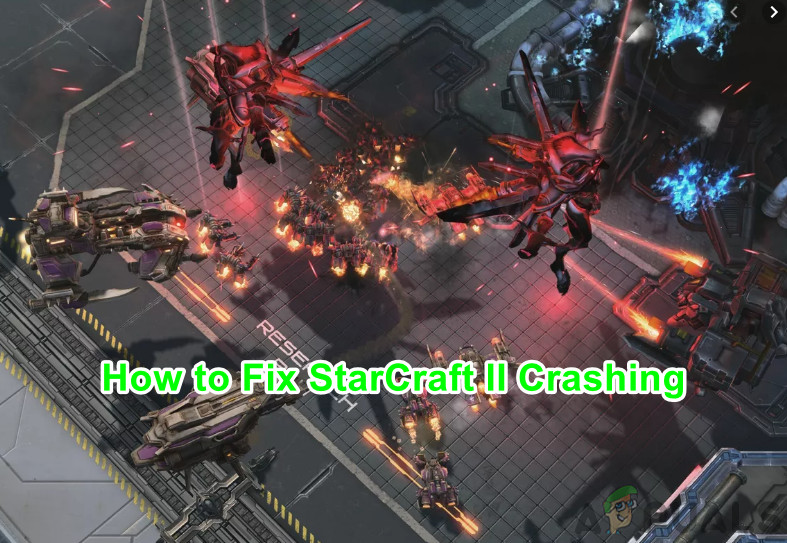 Kako popraviti pad sustava StarCraft 2?