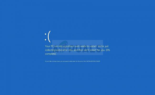Fix: Din dator stötte på ett problem och måste starta om loop