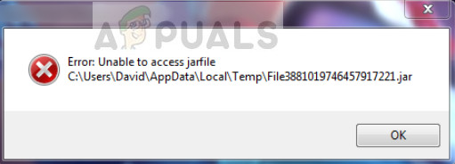 Fix: Kan ikke få tilgang til Jarfile