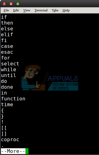 Sådan vises en liste over alle Linux-kommandoer, som din shell kender