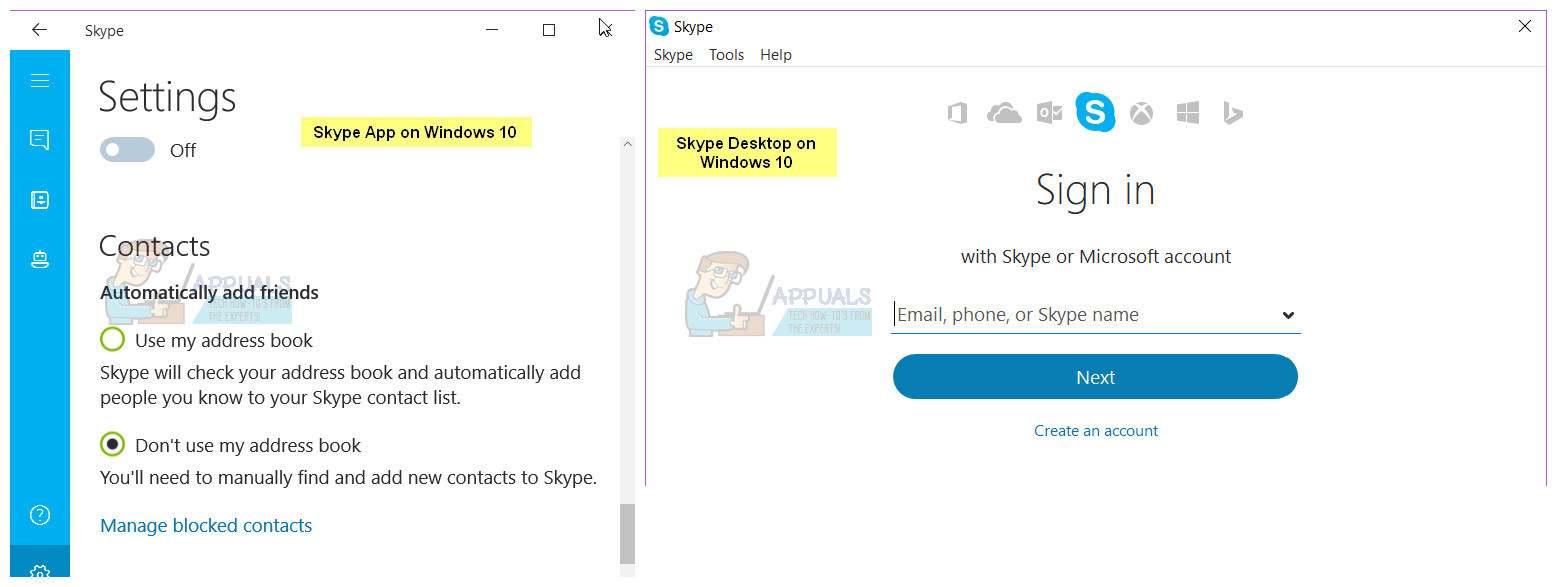 Javítás: A Skype nem nyílik meg Windows 10 rendszeren