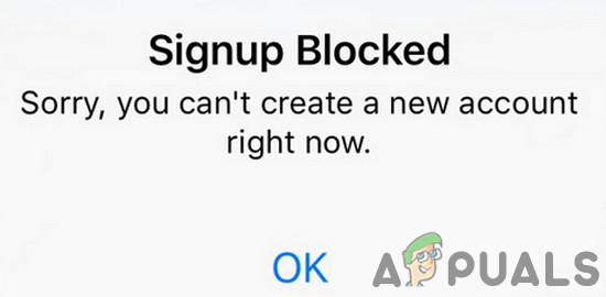Исправљено: грешка при регистрацији у Инстаграму