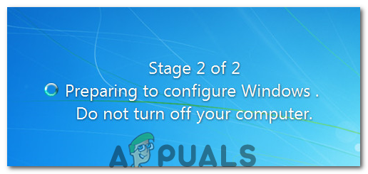Resoleu Windows 7 o 10 aturat a la preparació de la configuració