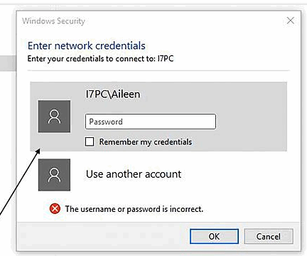 Solución: ingrese la ventana emergente de credenciales de red en Windows 10