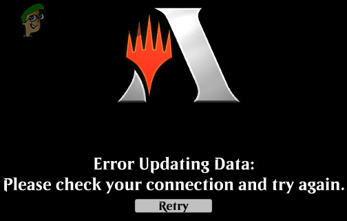Fix: MTG Arena fejl ved opdatering af data