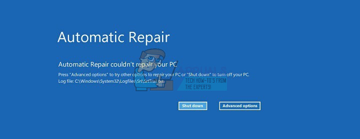Com solucionar la reparació automàtica no ha pogut reparar el vostre PC a Windows 10