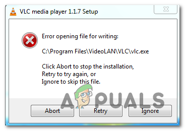 Поправка: Не може да се отвори файл за писане с VLC Media Player