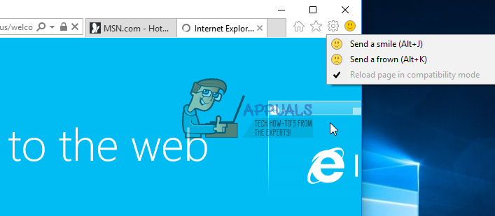 PARANDUS: Eemaldage Internet Explorer 11-st Saada naeratus / Kortsu saatmine
