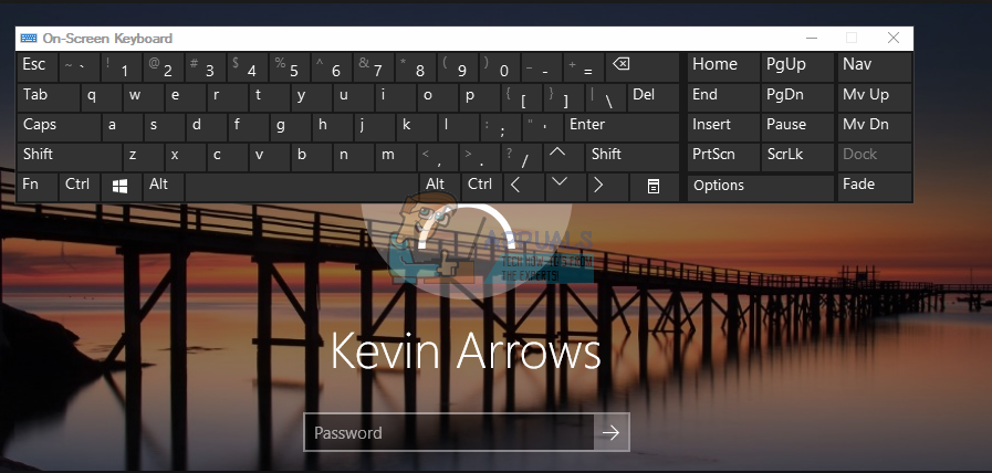 Коригиране: Клавиатурата на Windows 10 не работи при влизане