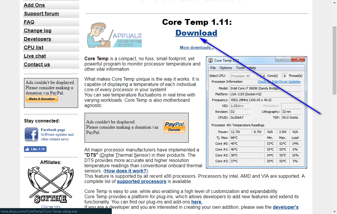 Com comprovar la temperatura de la CPU a Windows 10