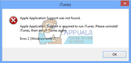 Fix: Hindi nahanap ang Suporta ng Apple Application